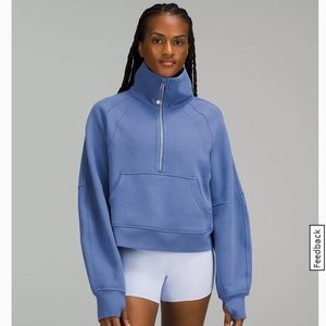 LULULEMON WATERDROP FUNNEL NECK SCUBA